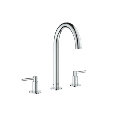 Grohe Atrio Basin Mixer With Spout, Chrome (20009003)