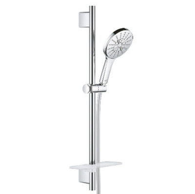 Grohe Rainshower Smartactive Rail Set W/ 130mm26575000Chrome Shower Accessory from B&Q