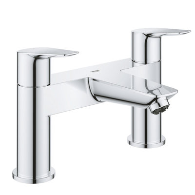 Grohe Start Edge Chrome-Plated Bathroom Filler Tap from B&Q