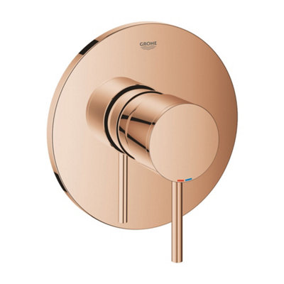 Grohe Atrio Shower Trim Set Single-Lever Mixer 3-Way Diverter Warm Sunset from B&Q