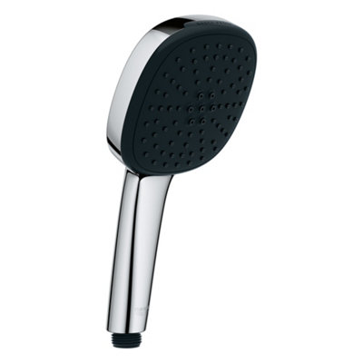 Grohe Vitalio Comfort 110 Chrome Effect 2-Spray Pattern Handset Shower Head110mm from B&Q