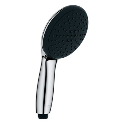 Grohe Vitalio Start 110 Chrome Effect 2-Spray Pattern Handset Shower Head110mm from B&Q