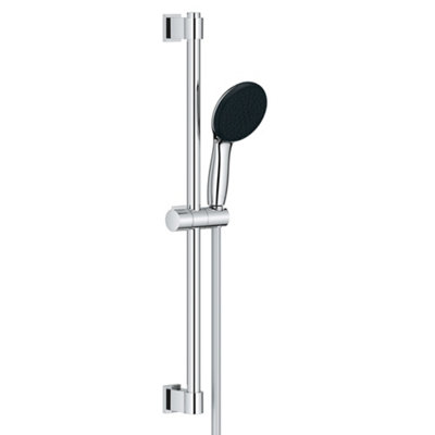 Grohe Vitalio Start Chrome Effect Screwed Wall-Mounted Shower Head Holder from B&Q