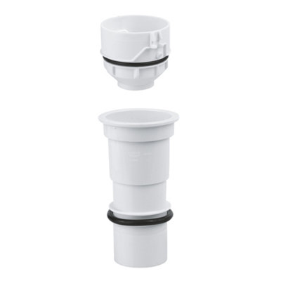 Reina Grohe Modern Bathroom Water Saving Flush Converter 4.5L Adapter For Gd2 Cistern Replacement Durable Reliable Accessory 42333000 from B&Q