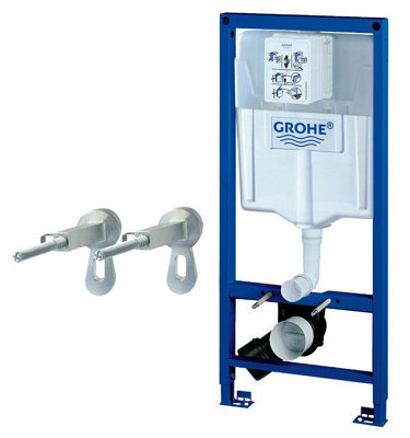 Grohe 38536 Rapid Sl 2 In 1 Wc Set Incl. 1.13M Concealed Frame And Cistern from B&Q