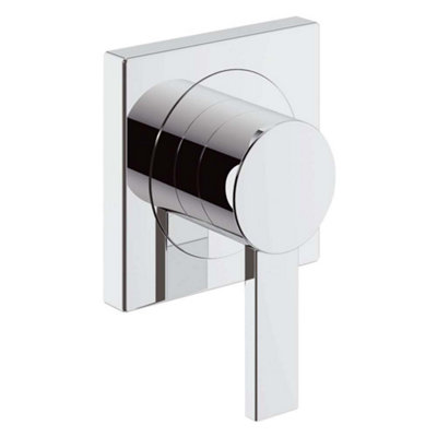 Grohe Allure Concealed Lever Handle Stop Valve Bath Shower Mixer Trimset Chrome from B&Q