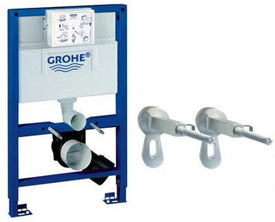 Grohe 38948 Rapid Sl 2 In 1 Wc Set Incl. 0.82M Concealed Frame And Cistern from B&Q