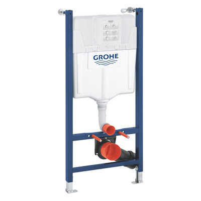 Grohe Blue Solido Concealed Wall-Mounted Dual Toilet Cistern Frame Set (H)113.5Cm