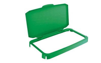 Durable 60L Hinged Bin Lid ECO Green - Recycling Bin Lid - DURABIN - Image 6