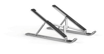 Durable Premium Aluminium Foldable Laptop Stand Rise - Contemporary And Portable
