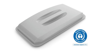 Durable Grey Eco 60L Bin Lid | Recycled Plastic Rectangular Lid | Durabin - Image 8