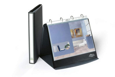 Durable Durastar Table Flipchart StandA4 Landscape FormatGrey ColourPerfect For Presentations & Meetings from B&Q