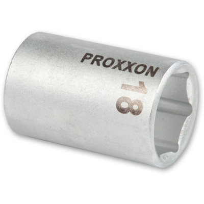 B&Q Proxxon 1/2" Square Drive Socket - 18Mm