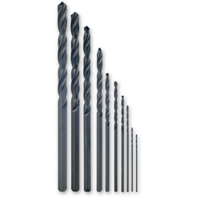Proxxon 10 Piece Hss Twist Drill Set from B&Q