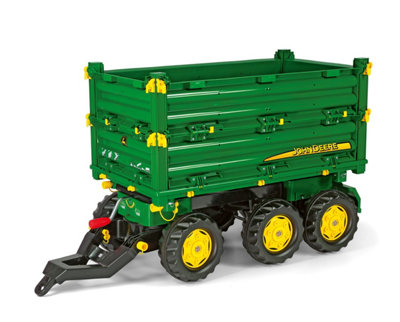 Rolly-Toys Rolly Toys S2612504 Franz Cutter John Deere Three Side Multi-Trailer - Image 6