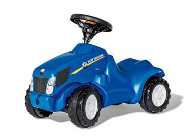 Rolly Nh Mini Trac With Opening Bonnet - Blue - Image 6