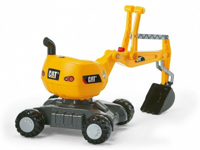 CAT - Ride On Excavator - Extra Large - Yellow - Image 5