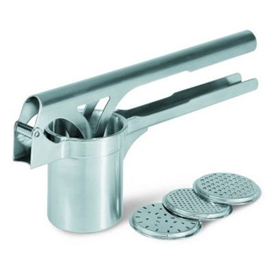 Gefu Tri Star Potato Press With 3 Discs Stainless Steel from B&Q