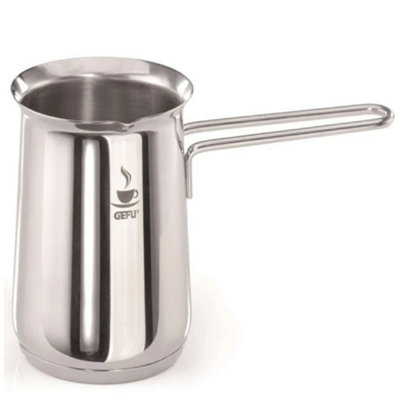 Gefu Claudio Milk Frothing Jug 600 Ml Stainless Steel from B&Q