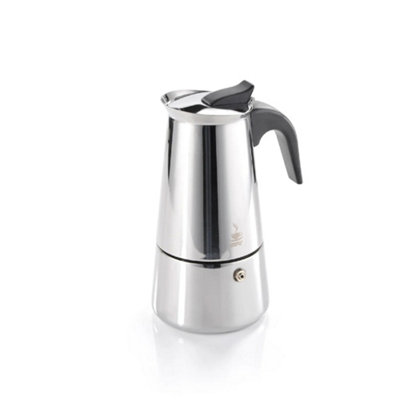 B&Q -  Emilio Espresso Maker 4 Cup Stainless Steel Percolator