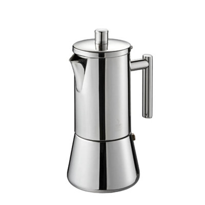 B&Q -  Nando Stainless Steel Espresso Maker 4 Cups