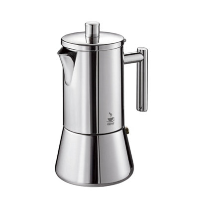 B&Q -  Nando Stainless Steel Espresso Maker 6 Cups