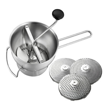 Gefu Unisex Silver Flotte Lotte® Premium Stainless Steel Food Mill Capacity In 2L - Image 4