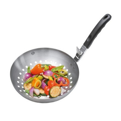 Gefu Bbq Vegetable Wok 28 Cm With Detachable Handle from B&Q