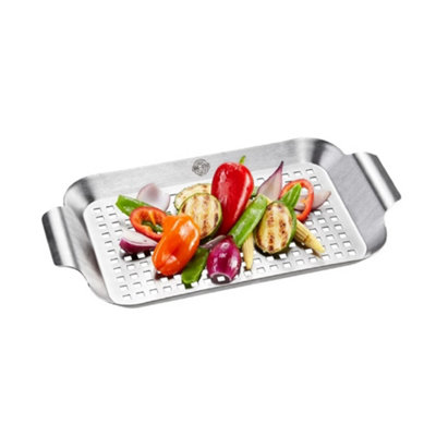 Gefu Bbq Small Grill Pan Stainless Steel Barbecue Tray from B&Q
