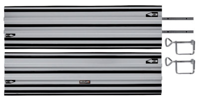 Einhell 2X Circular Saw Guide Rails 1000mm Length Aluminium from B&Q
