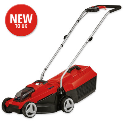 Einhell Cordless 32Cm Lawn Mower 18V Brushless Lawnmower Gc-Cm 18/32 Power X-Change 25L Grass BoxBody Only from B&Q