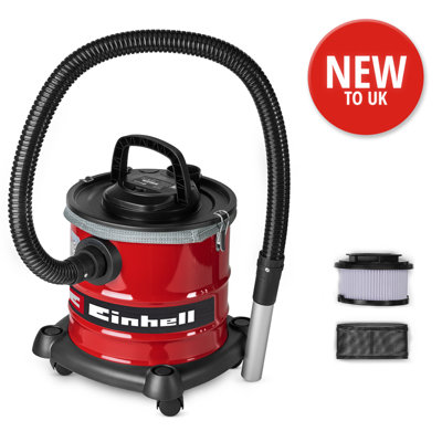 Einhell Ash Vacuum Cleaner Vac 20L 175Mbar 850W For Fireplace Barbecues Tc-Av 2032 Dw Corded Electric from B&Q