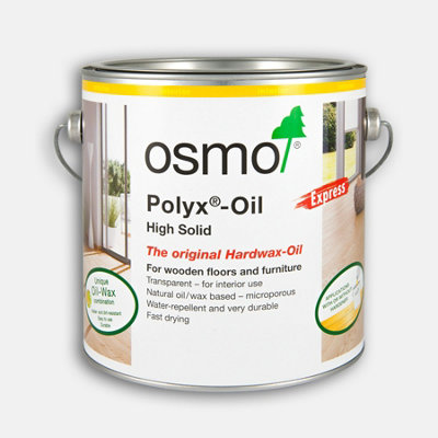 Osmo Polyx-Oil Express 3340 White2.5L from B&Q