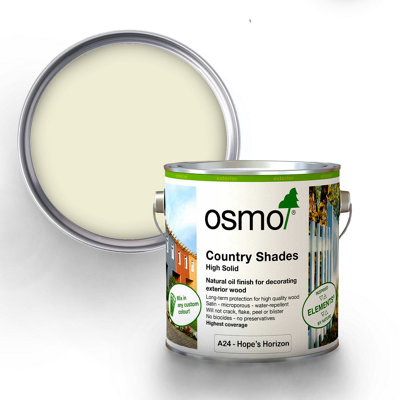 Osmo Country Shades Opaque Natural Oil Based Wood Finish For Exterior A24 Hopes Horizon 125Ml Tester Pot from B&Q