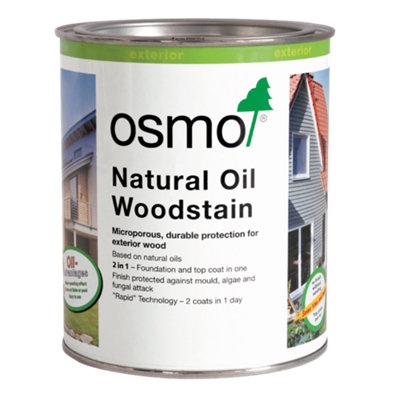 Osmo Natural Oil Woodstain (Satin) 728 Cedar 750Ml from B&Q
