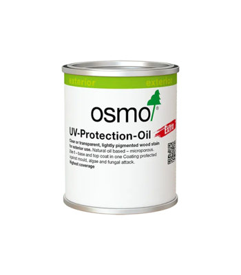 Osmo Uv Protection Oil ExtraClearMatt750Ml from B&Q