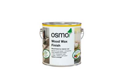 Osmo Wood Wax Finish 3111 White2.5L from B&Q