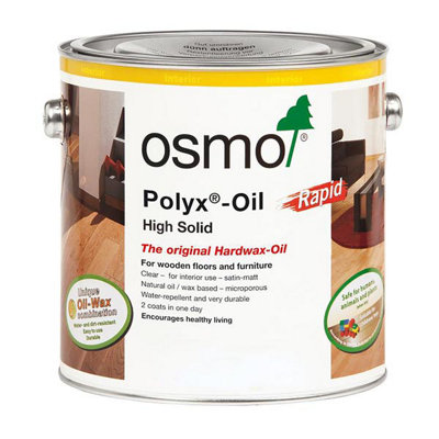 Osmo Polyx-Oil Rapid 3232 Clear Satin2.5L from B&Q