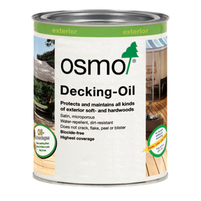 Osmo Decking Oil 013 Garapa750Ml from B&Q