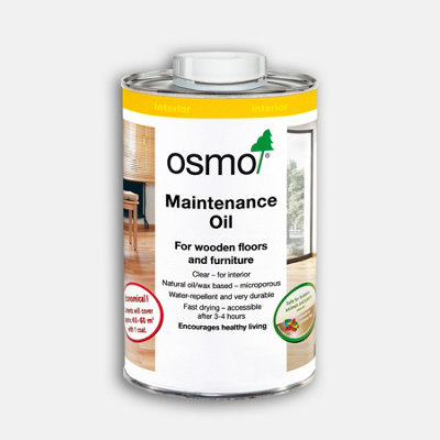 Osmo Maintenance Oil Clear Matt 30792.5L from B&Q