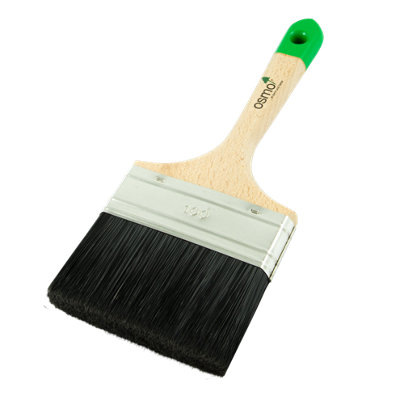 Osmo Synthetic Mix Bristle Flat Brush 100mm from B&Q