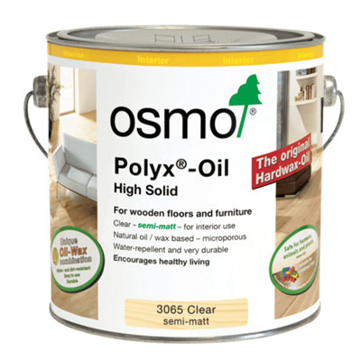 Osmo Polyx Oil Clear Semi-Matt 750Ml (3065) from B&Q