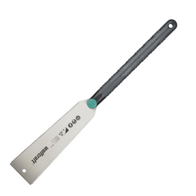 Wolfcraft Japanese Saw 240mm Hand Saw For Fine And Coarse Wood Cutting With Precision Pull-Cut Blade Design from B&Q