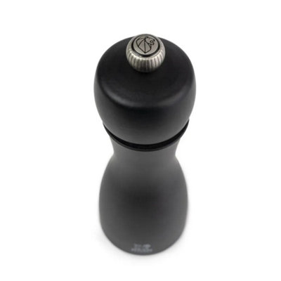 Salt And Pepper Grinder Set: 15Cm Peugeot Tahiti Black And White Mill Set from B&Q