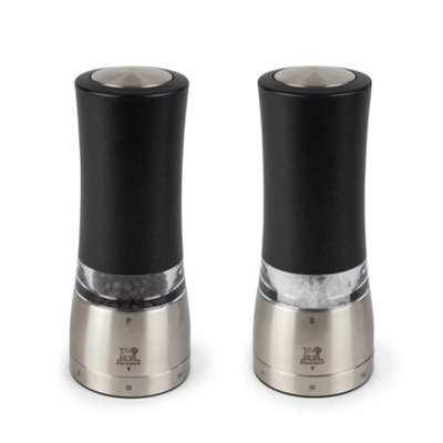 Salt And Pepper Grinder Set: 16Cm Peugeot Damen U Select Electric Mill Set from B&Q