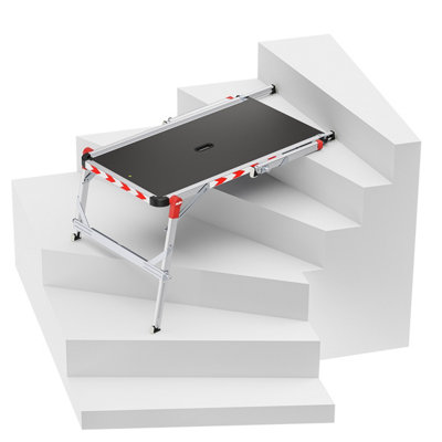 Hailo 9850-101 Tp Plus 2 In 1 Stair And Work Platform from B&Q