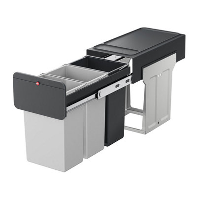 Hailo Ecoline Design Trio L Waste Separation Bin from B&Q