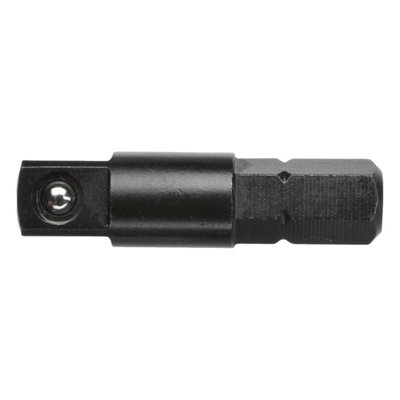 Felo 1/4" Square-To-1/4" Hex Bit Adapter 25mm C 6.3 Socket from B&Q
