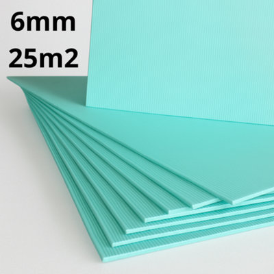 Corksystem Underlay Xps 6mm25M2 (269.10 Sqft)20% DenserUk Brand Durable Floor Insulation For Laminate & Wood from B&Q