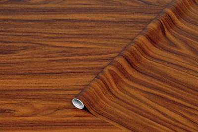 D-C-Fix Golden Wood Makeover Woodgrain Self Adhesive Stickyback Plastic Fablon 1M X 67.5Cm from B&Q
